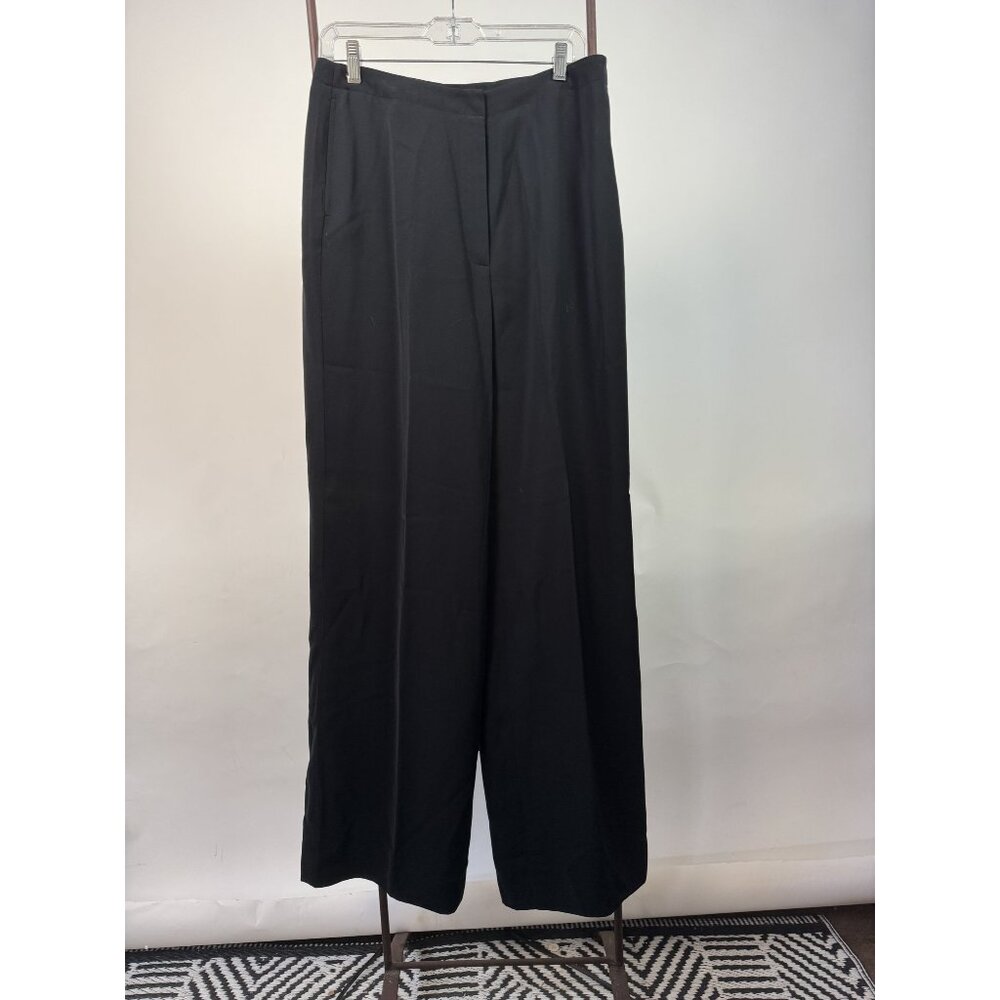 Eddie Bauer Womens Tall Essential Black Pants Size 12